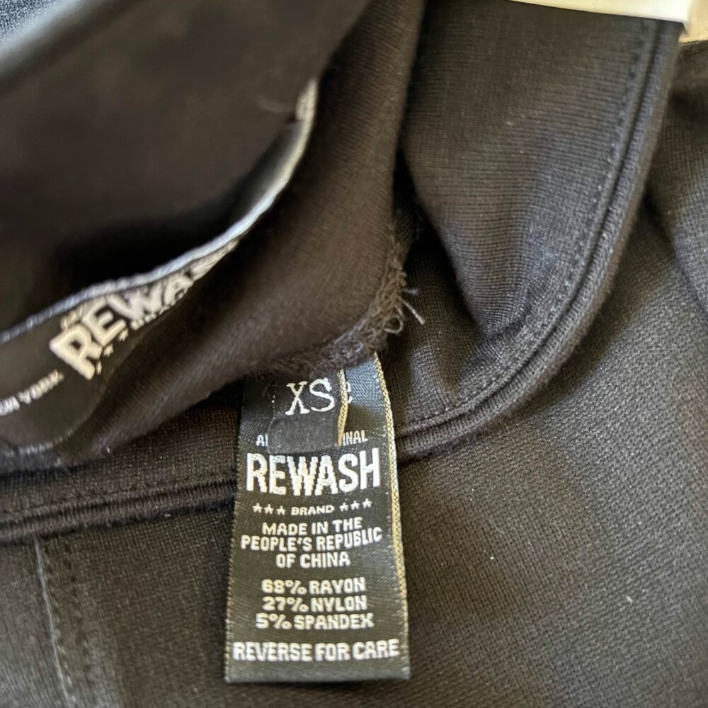 Rewash High Rise Leggings Black Size XS - Picture 3 of 7